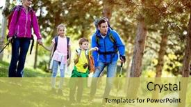  Presentation with adventure - Beautiful PPT layouts featuring adventure day in the mountain backdrop and a yellow colored foreground