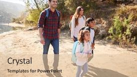  Presentation with children parents - Slide deck having adventure time - parents and young children background and a lemonade colored foreground