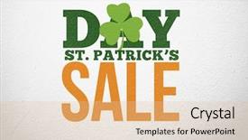  Presentation with st patricks day - Amazing slide set having advertisement for st patricks day backdrop and a lemonade colored foreground