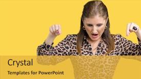  Presentation with rich vs poor - Slide deck featuring advertising - beautiful middle age mature rich background and a yellow colored foreground