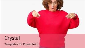  Presentation with arabic woman beautiful muslim face - Presentation design consisting of advertising - beautiful middle ager senior woman background and a  colored foreground