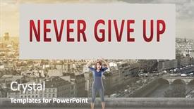  Presentation with give - Presentation consisting of  background and a  colored foreground