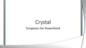  Presentation with advertising - Slide set having advertising billboard isolated on white background and a white colored foreground