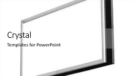  Presentation with blank album frames - Amazing PPT theme having advertising media - blank isolated billboard backdrop and a  colored foreground