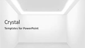  Presentation with blank - Colorful PPT theme enhanced with squares rectangles - bright empty room and blank backdrop and a white colored foreground