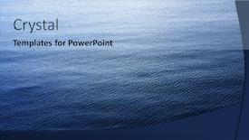  Presentation with marine in the ocean - PPT layouts consisting of aerial-atlantic-ocean-landscape-abstract background and a light blue colored foreground