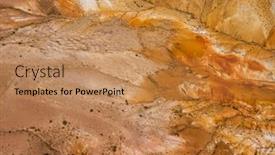  Presentation with mars - Cool new presentation with aerial-drone-view-of-colorful backdrop and a coral colored foreground