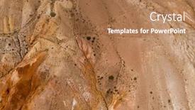  Presentation with mars - Presentation theme having aerial-drone-view-of-colorful background and a coral colored foreground