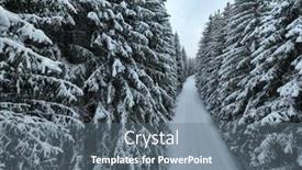  Presentation with forest road - Slide deck with aerial-drone-view background and a gray colored foreground