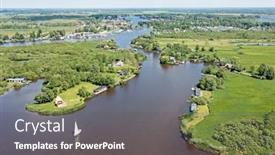  Presentation with national - Slide deck with aerial-from-national-park-alde background and a gray colored foreground