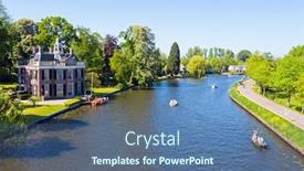  Presentation with aerial - Cool new presentation with aerial-from-the-river-vecht backdrop and a ocean colored foreground