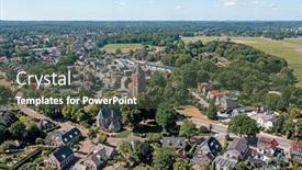  Presentation with aerial - Presentation with aerial-from-the-town-soest background and a tawny brown colored foreground