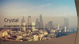  Presentation with paul - Colorful slides enhanced with paul's cathedral - vintage style backdrop and a coral colored foreground