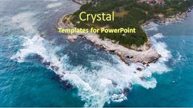  Presentation with bulgarian - Beautiful PPT layouts featuring panoramic drone view of bulgarian backdrop and a tawny brown colored foreground