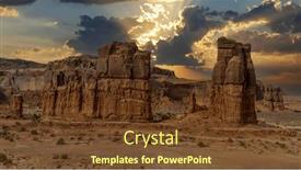  Presentation with utah - Presentation enhanced with aerial-photography-of-utah-s and a tawny brown colored foreground