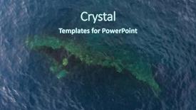  Presentation with liberty - Audience pleasing PPT layouts consisting of aerial shot of usat liberty wreck in the village of tulamben bali island indonesia backdrop and a ocean colored foreground