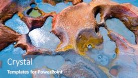  Presentation with geothermal - Slides featuring aerial-top-down-view background and a teal colored foreground