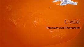  Presentation with color orange - Slides with aerial-top-down-view background and a dark gray colored foreground