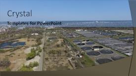  Presentation with sewage treatment plant - 