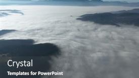  Presentation with camera drone - PPT layouts enhanced with aerial-view-flying-over background and a dark gray colored foreground