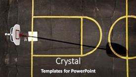  Presentation with drone - Presentation theme with aerial-view-from-a-drone background and a tawny brown colored foreground