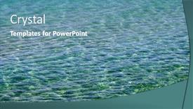  Presentation with sea water - PPT layouts enhanced with aerial-view-of-a-clear background and a teal colored foreground