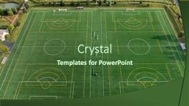  Presentation with aerial - Presentation design enhanced with aerial-view-of-a-multi background and a tawny brown colored foreground