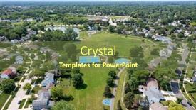  Presentation with chicago - Presentation consisting of aerial-view-of-a-neighborhood background and a  colored foreground