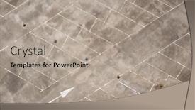  Presentation with car parking - Amazing presentation design having aerial-view-of-car-parking backdrop and a mint green colored foreground