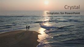  Presentation with north carolina - Presentation design having aerial-view-of-couple background and a soft green colored foreground