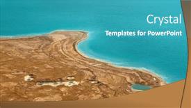  Presentation with israel - PPT theme having aerial-view-of-deserted-coast background and a  colored foreground