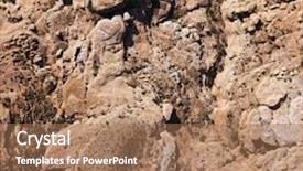  Presentation with grand canyon - Beautiful presentation theme featuring  backdrop and a  colored foreground