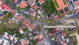  Presentation with vietnam - Beautiful PPT theme featuring aerial-view-of-hoi backdrop and a gray colored foreground