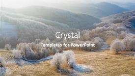  Presentation with transylvania - Beautiful slides featuring aerial-view-of-idyllic-winter backdrop and a gray colored foreground