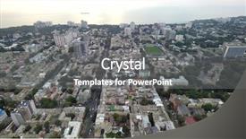  Presentation with ukraine - Cool new PPT theme with aerial view of odessa ukraine backdrop and a  colored foreground