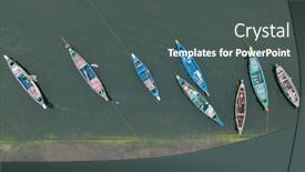  Presentation with andhra pradesh - Theme enhanced with aerial-view-of-old-fisherman background and a dark gray colored foreground