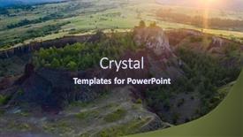  Presentation with brasov - Amazing theme having aerial-view-of-racos-volcanic backdrop and a wine colored foreground