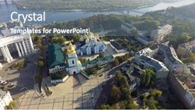  Presentation with michael schumacher king formula 1 - Presentation theme consisting of aerial view of saint michael background and a  colored foreground