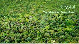  Presentation with mountains forests green forest - Amazing slide set having aerial view of spacious green backdrop and a tawny brown colored foreground