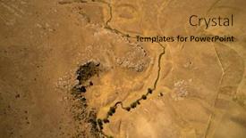  Presentation with spectacular - Presentation featuring aerial-view-of-spectacular-earth background and a gold colored foreground