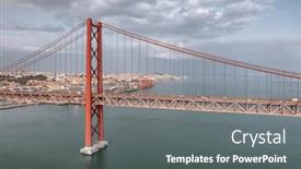  Presentation with connecting - PPT theme with aerial-view-of-the-25 background and a gray colored foreground