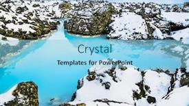  Presentation with geothermal - Slide set with aerial-view-of-the-blue background and a light blue colored foreground