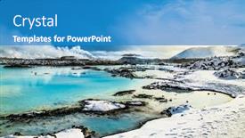  Presentation with geothermal - Presentation with aerial-view-of-the-blue background and a teal colored foreground