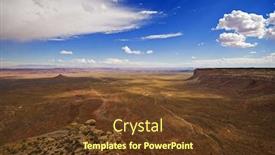  Presentation with utah - Slides consisting of aerial view of the valley of the gods utah background and a tawny brown colored foreground