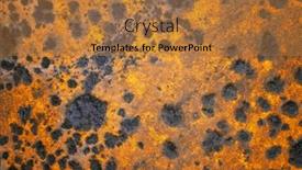  Presentation with spring - PPT theme enhanced with aerial-view-of-wildflowers-during background and a coral colored foreground