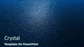  Presentation with deep blue - PPT layouts featuring aerial-view-to-deep-blue background and a navy blue colored foreground