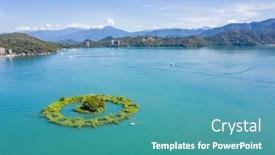  Presentation with lalu - Colorful slide set enhanced with aerial-view backdrop and a teal colored foreground