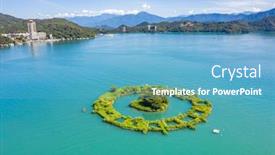  Presentation with lalu - Colorful slide deck enhanced with aerial-view backdrop and a light blue colored foreground