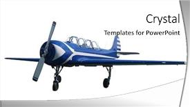  Presentation with russian - Theme having aerobatics - russian made light aircraft isolated background and a white colored foreground