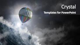  Presentation with sport - Cool new PPT theme with aeronautics as sport mixed media backdrop and a dark gray colored foreground